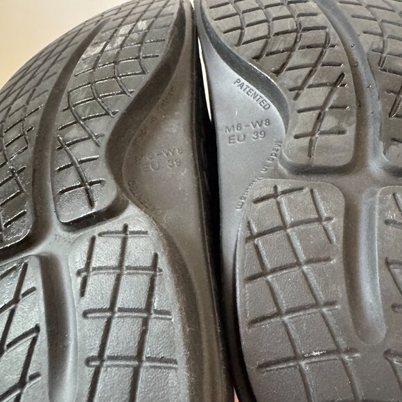 OOFOS OOahh Sport Flex Slide Black/White - Picture 9 of 9